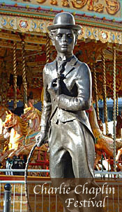Chaplin Statue London - Photo Linda Wada