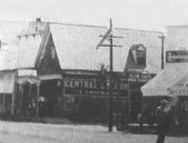 Central Saloon and Lodging about 1906