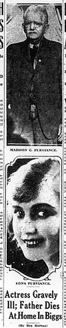 Madison Gates Purviance and Edna Purviance