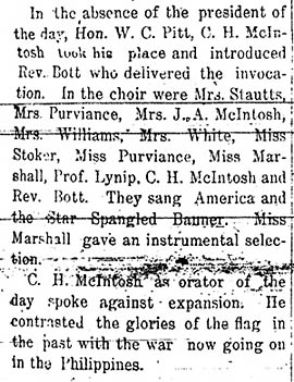 July 4th 1899
