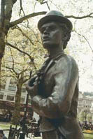 Charlie Chaplin Bronze Statue