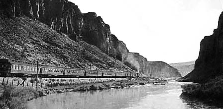 Southern Pacific Overland trail route