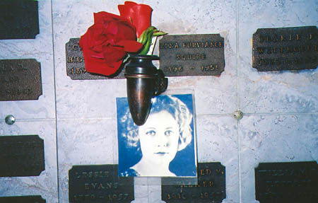 Edna Purviance at Grand View Cemetery