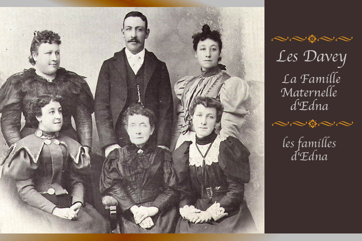 Les Davey La Famille Maternelle d'edna