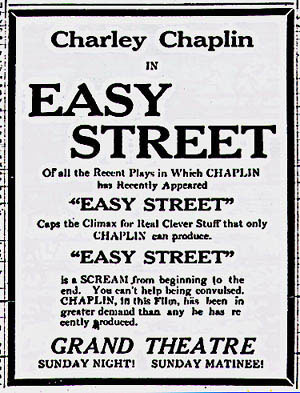 Charlie Chaplin in Easy Street