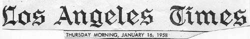 Los Angeles Times Title