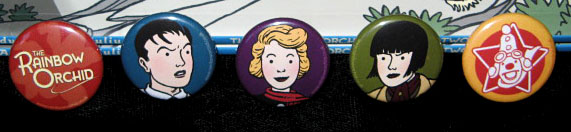 Garen Ewing Rainbow Orchid badges