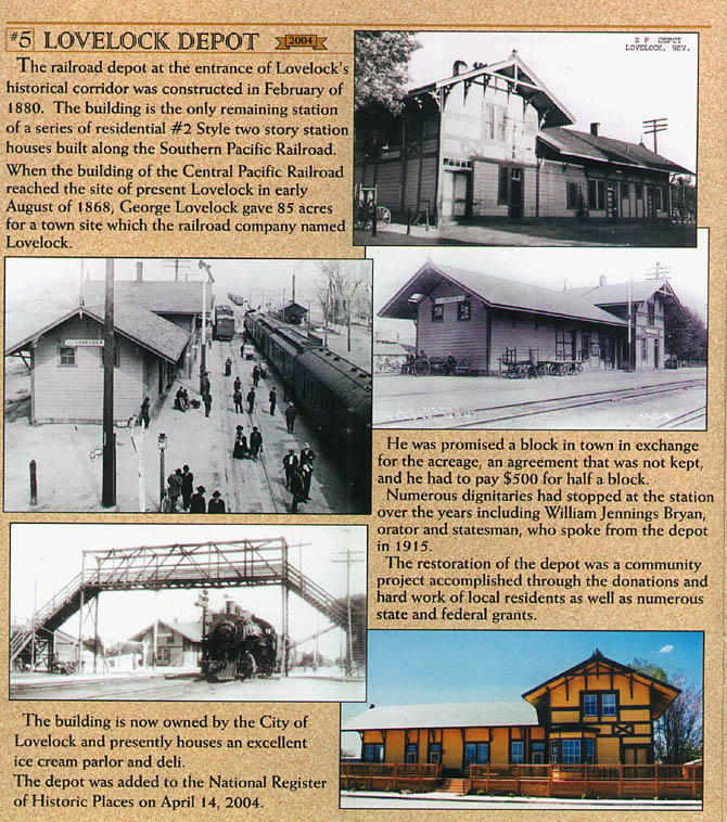 Lovelock Depot Elaine Po